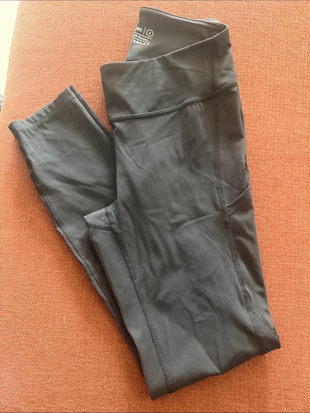 OUTDOOR VOICES SuperForm 7/8 Leggings Black Size S